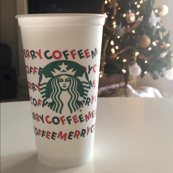 Starbucks Reusable 2019 Holiday Coffee Tumbler - Picture 1 of 3